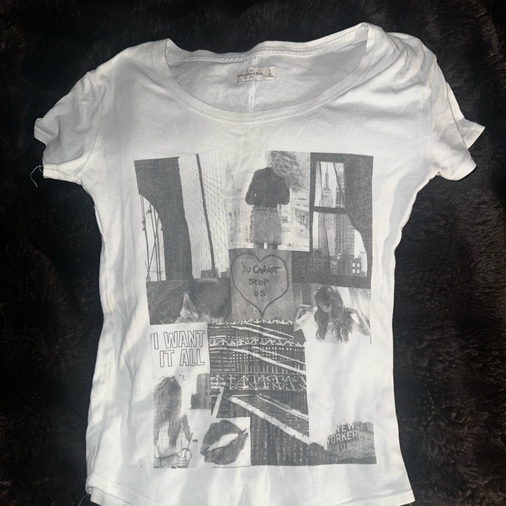Abercrombie & Fitch Classic White Tee